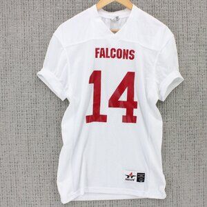 Vintage Alleson Athletic Football Falcons Jersey Kids Youth Large Johnson #14